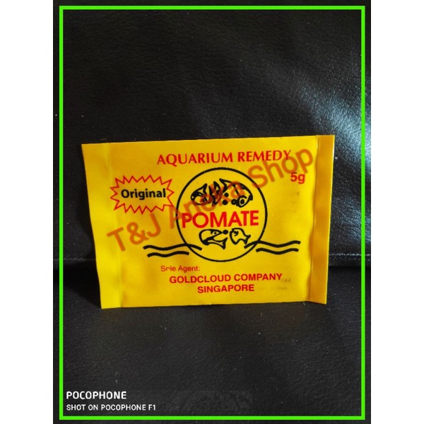 Pomate Obat Ikan Hologram GINGA GINGA GINGA & Singapore International