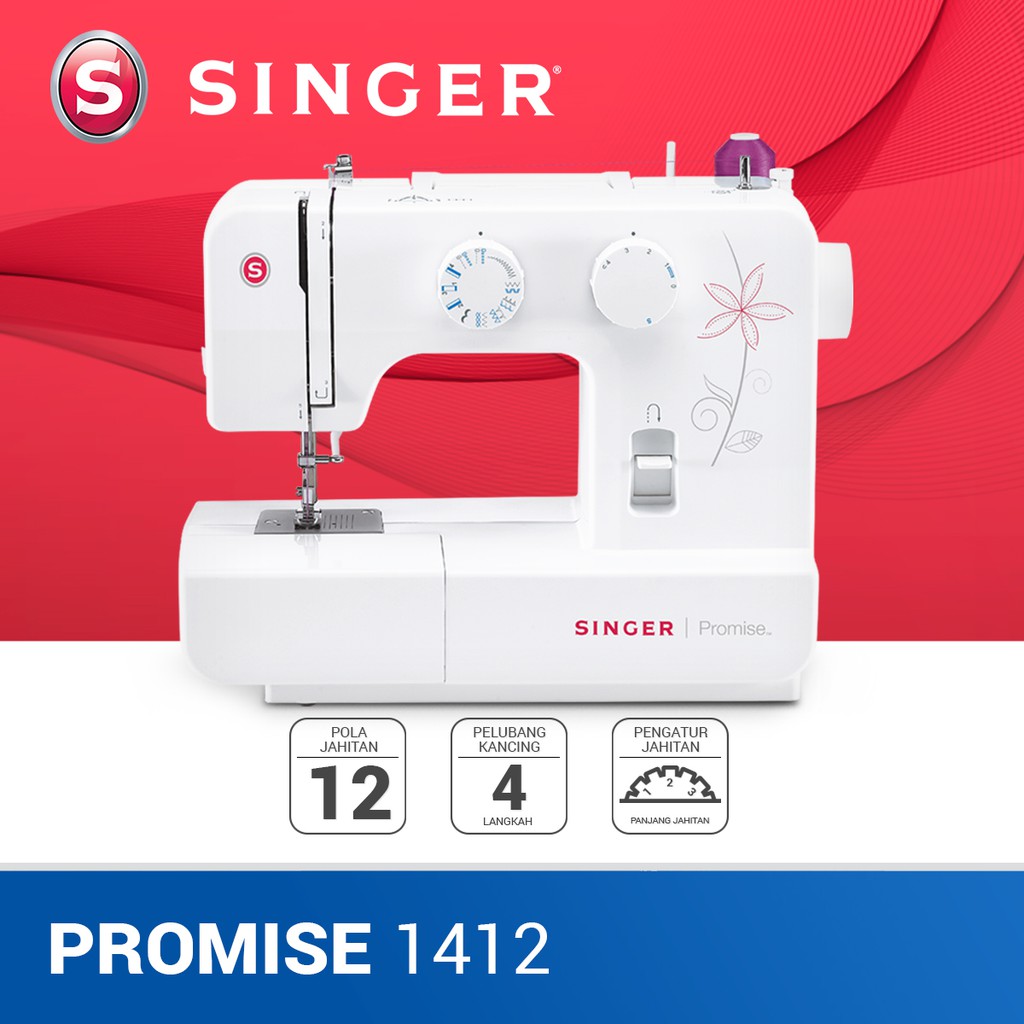 SINGER Promise 1412  Mesin Jahit Portable