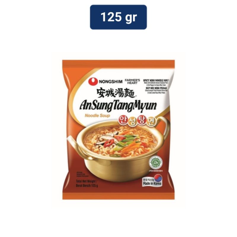 Nongshim ansungtangmyun Made in Korea 125 gram