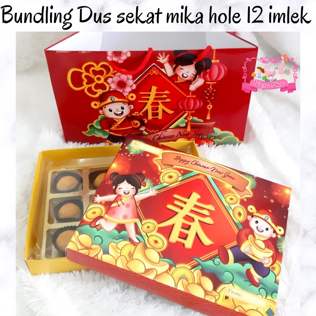 

Bundling Dus Sekat Mika Hole 12 Imlek