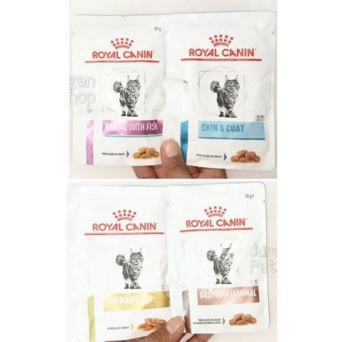 VET-S VETERINARY SACHET ROYAL CANIN (SO URINARY/GASTROINTESTINAL/RENAL/SKINCOAT)