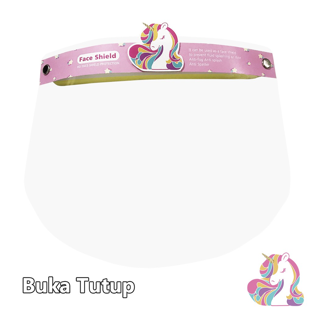 Face Shield Buka Tutup Anak Karakter Shopee Indonesia