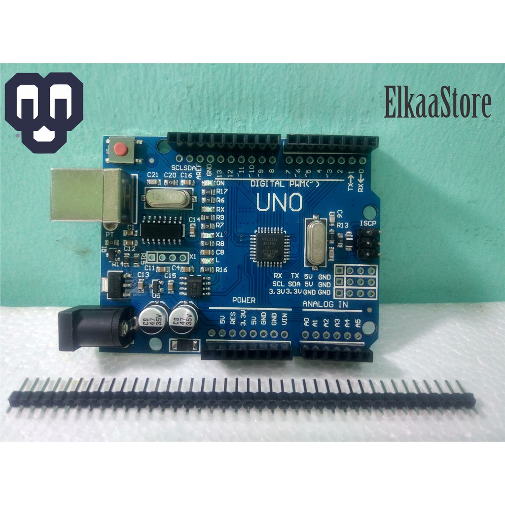 UNO R3 SMD CH340 ATMEGA328P COMPATIBLE BOARD + USB CABLE