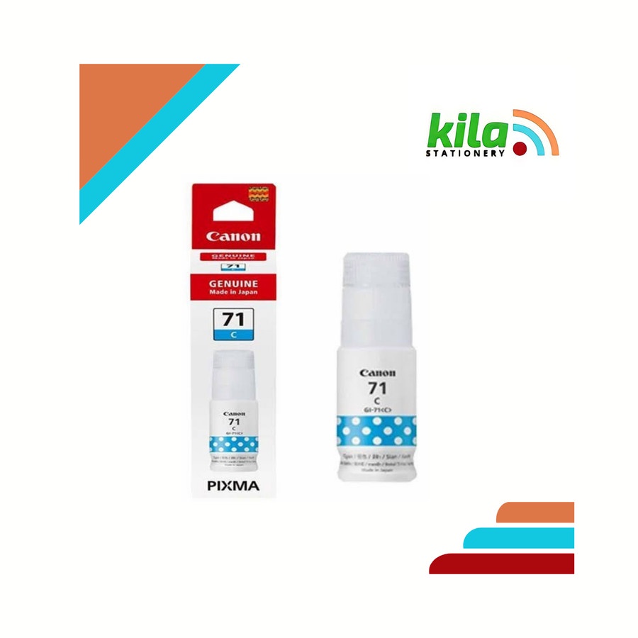 Tinta Canon 71 Cyan = Canon G1020 | G2020 | G3020 | G3060