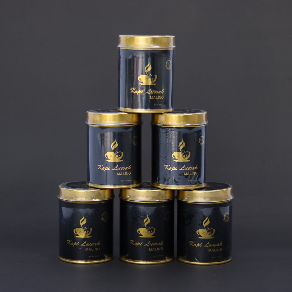 

kopi luwak malino kemasan 100 gr & 50 gr