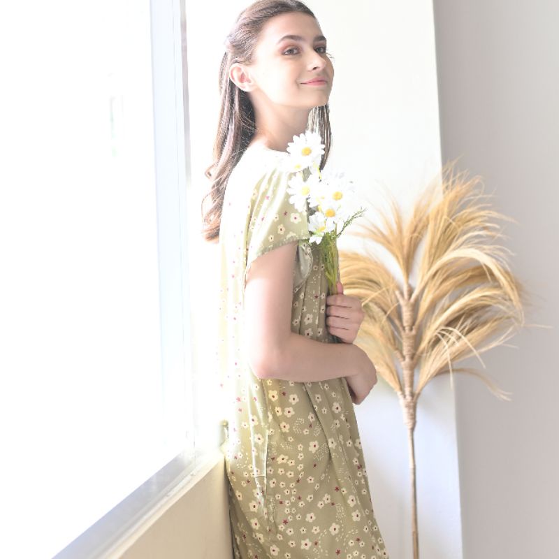 Daster Rayon HABEL NON BUSUI Panjang Semata Kaki-Habel 25