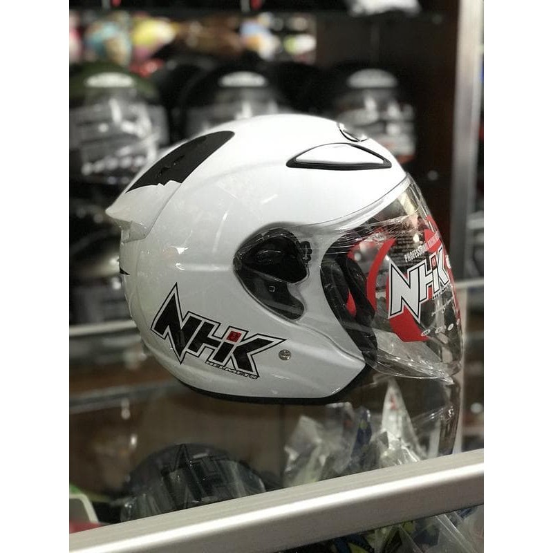 Helm Half Face NHK r6 White