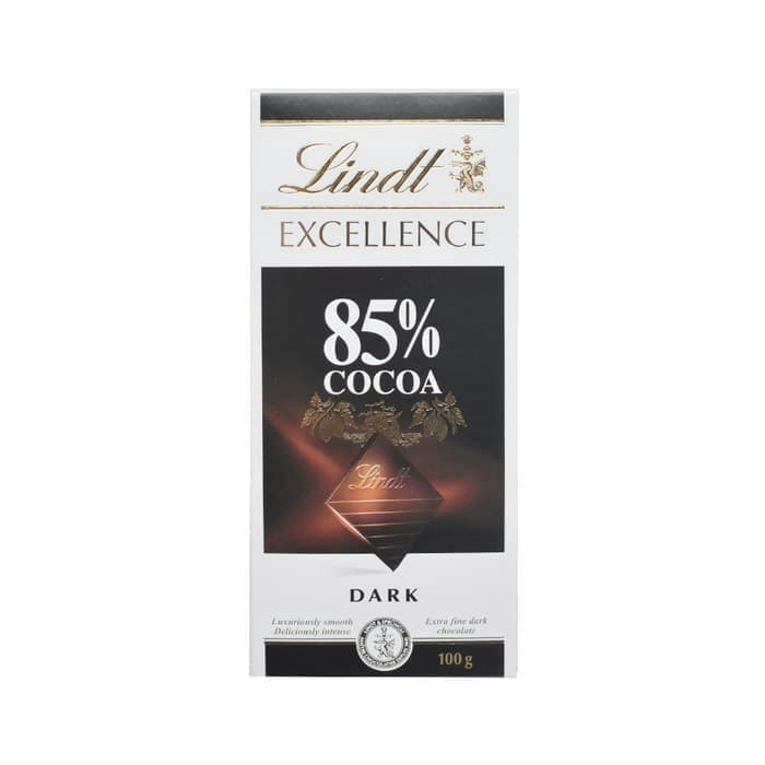 

Lindt Dark Chocolate 85% Dark Chocolate(Coklat Healthy Brain)