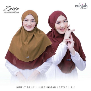 PROMO BERGO  ZAKIA MARYAM  2 LAYER BOLAK BALIK Bergo  