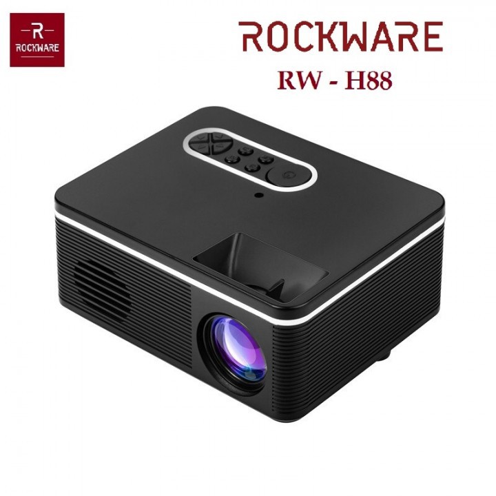 ROCKWARE RW-H88 - Mini Portable LED Projector 1000 Lumens YG300 Killer