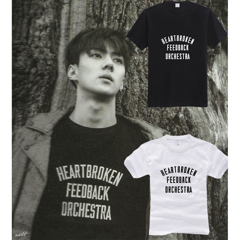 tshirt exo kaos exo baju exo heartbroken sehun exo