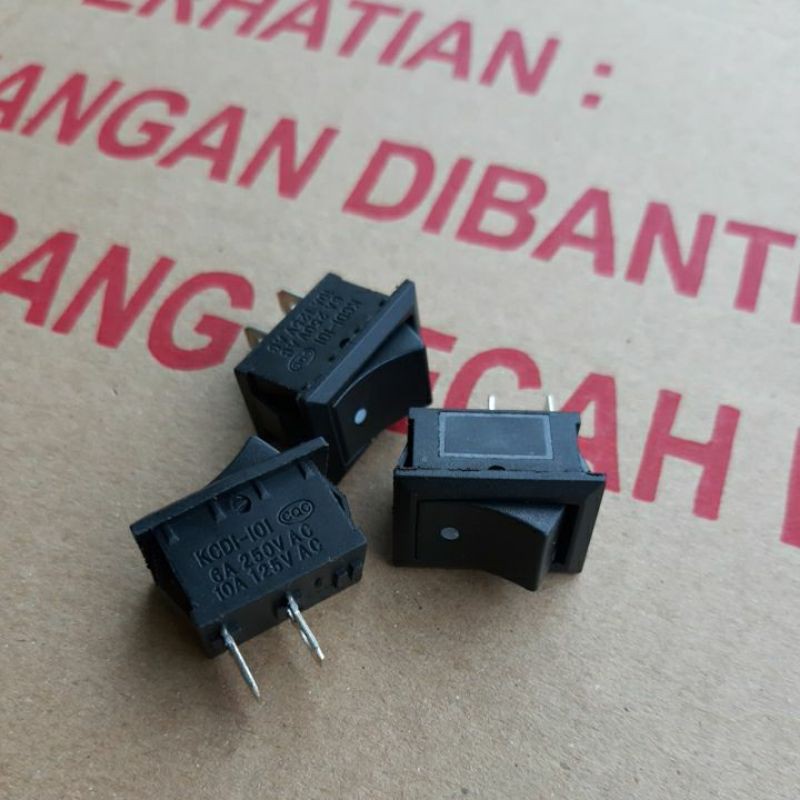 POWER SWITCH SAKLAR ON OF KCD1-101 BAGUS