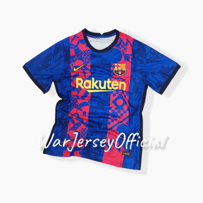 JERSEY PLAYER ISSUE BARCELONA THIRD 2021/2022 DRY-FIT ADV (VERSI PEMAIN)