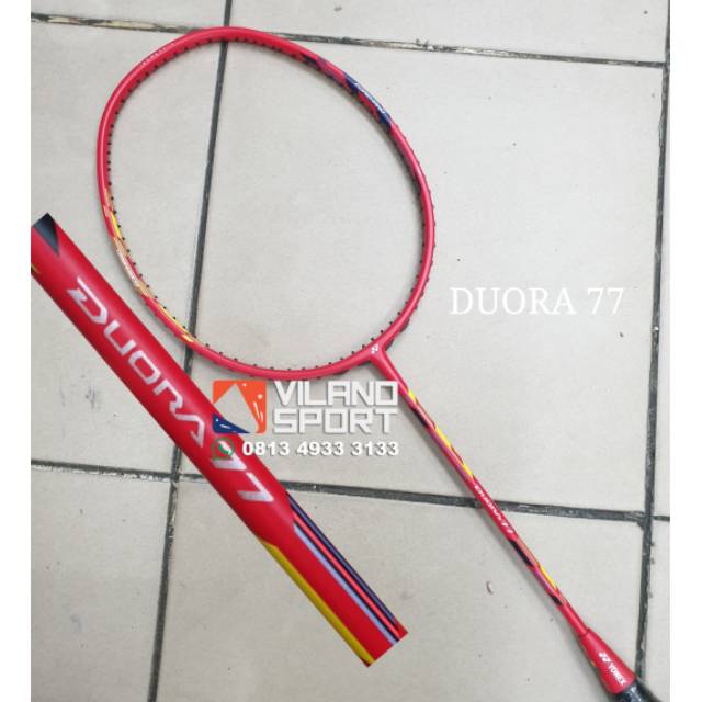 Raket Badminton Yonex Duora 77 Red