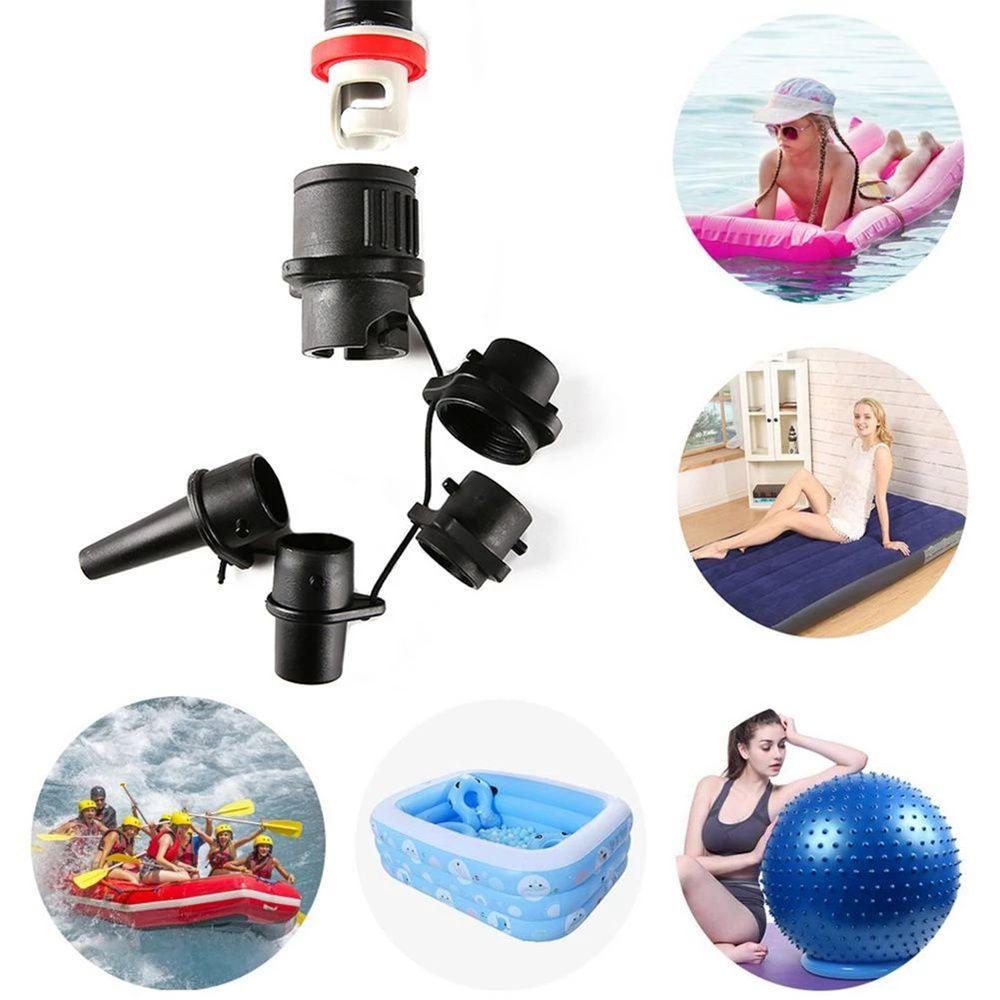 Adapter Katup Pompa Kayak Agustina Adaptor Kasur Angin Kano Portabel Air Valves Perahu Tiup Rowing Boat Valve Adapter Konversi