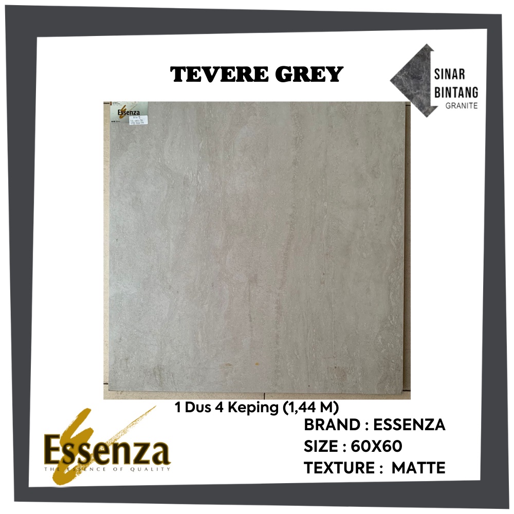 Granit Teras 60x60 Tevere Grey Essenza