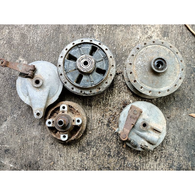 tromol set depan belakang Yamaha v75 v80