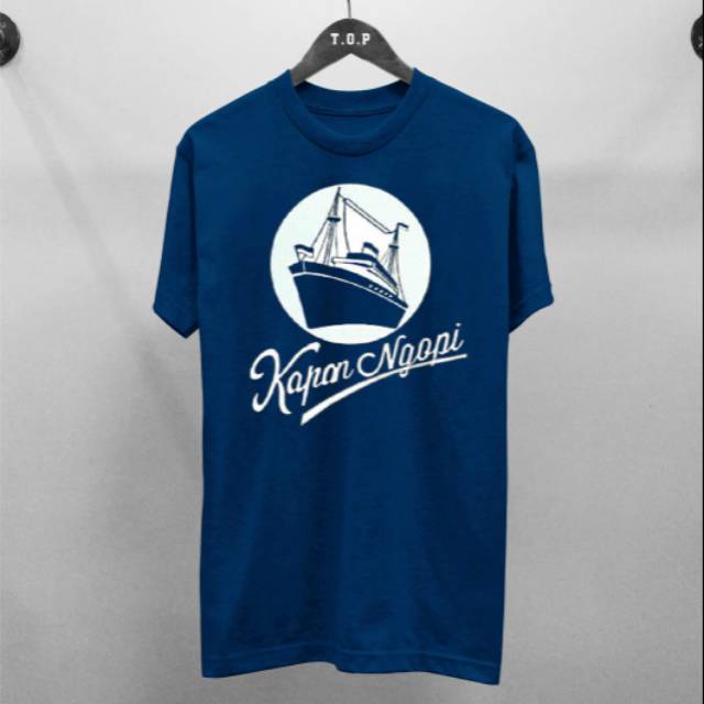 Kaos Distro Pria Kapan Ngopi