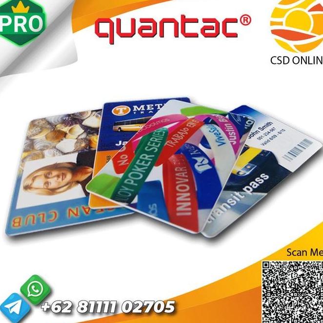 

Quantac - Pvc Id Card - Plastic Card - For Laser Printer A3+