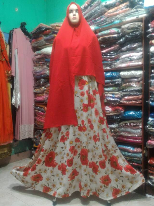 Gamis Bubble Pop Orlin Syar'i