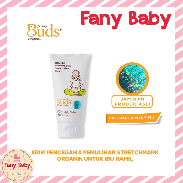 BUDS BEAUTIFUL BLOOMING BELLY STRETCH MARK CREAM 150ML