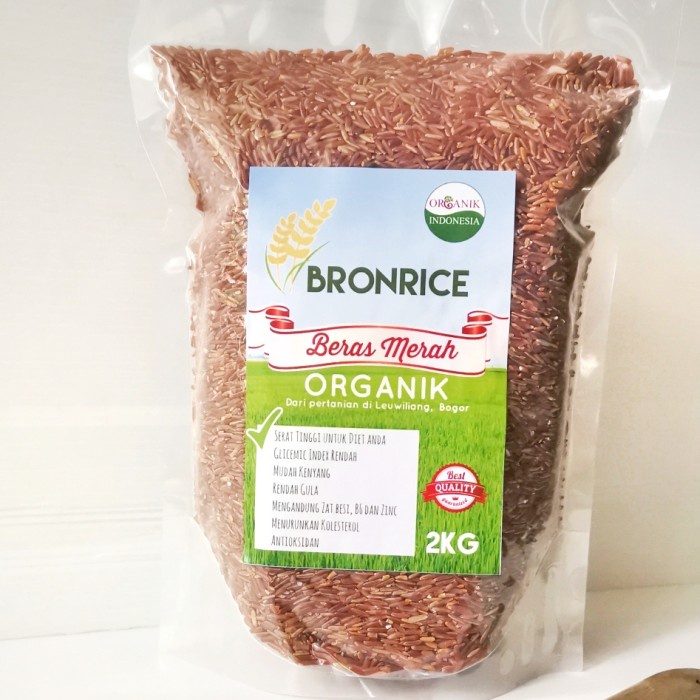 

gr20111r Beras Merah Organik Pulen - Packing Standar Sv012Ss