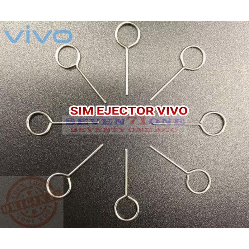 Jarum Sim card/Sim Ejector/Tusukan kartu sim VIVO ori 100% bawaan VIVO