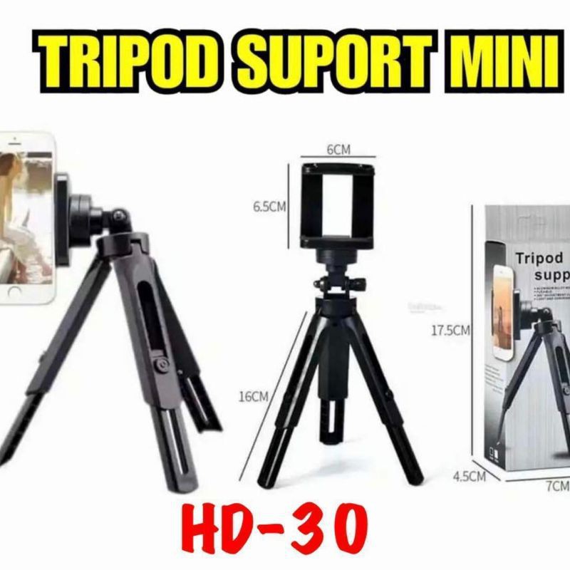 Tripod Support Mini HD-30+HOLDER U /HD30