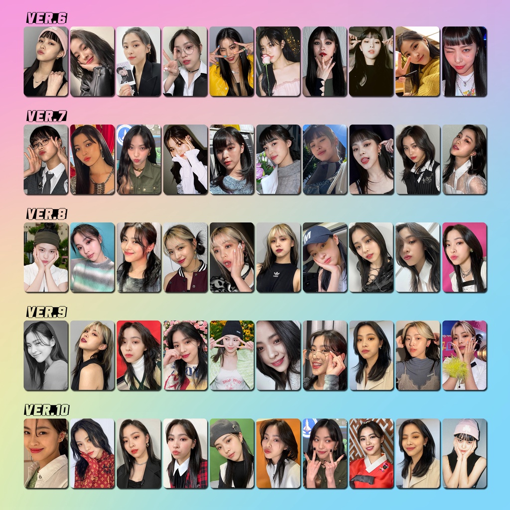 UNOFFICIAL PHOTOCARD ITZY MEMBER SELCA