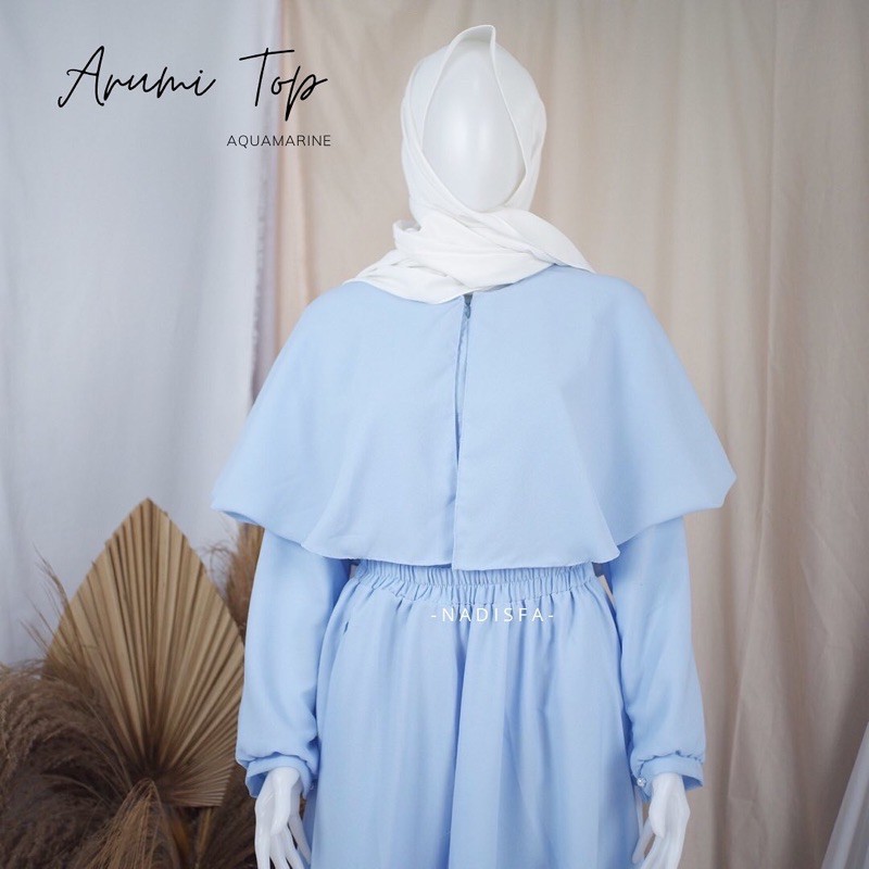 ARUMI TOP ATASAN KOMBINASI BOLERO BUSUI FRIENDLY