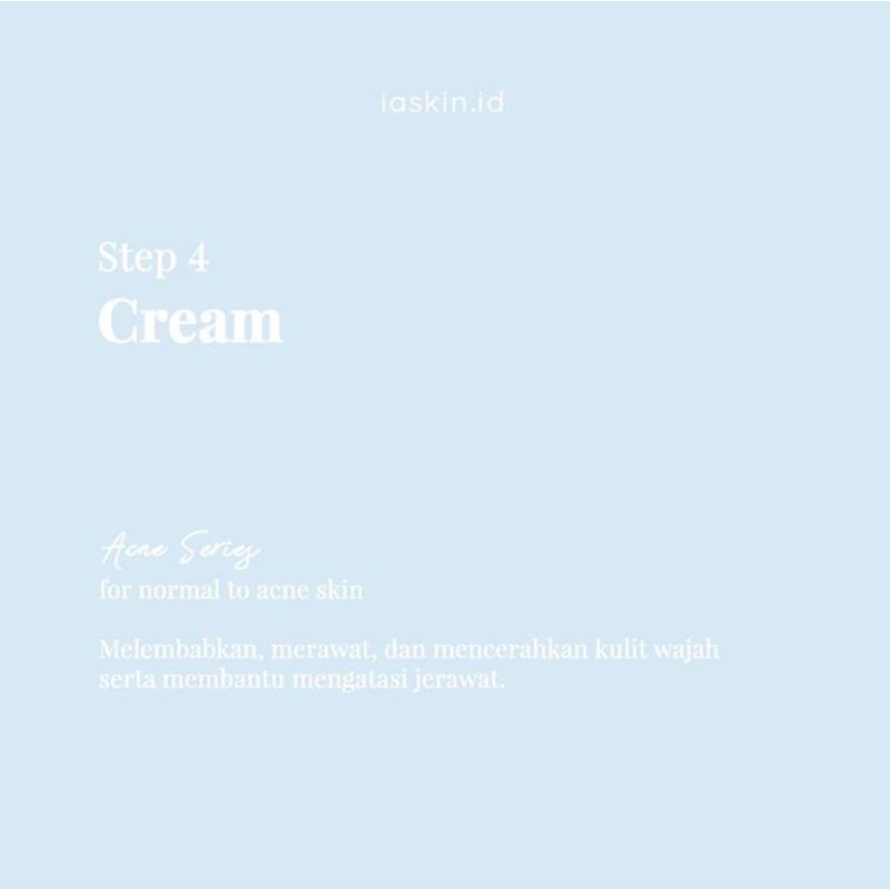 Ia Beauty Skincare Paket Skincare Acne & Glowing BPOM Menghilangkan Jerawat 10x Lebih Cepat Paket Skincare Perawatan Wajah Skincare Acne Skincare Jerawat Paket Kecantikan Skincare Pria Dan Wanita Skincare BPOM-6