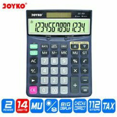 

Kalkulator JOYKO CC-33 14 digits check correct
