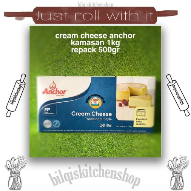 

Cream cheese anchor 1kg