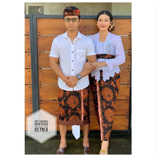 Couple Batik / Saput udeng kamen