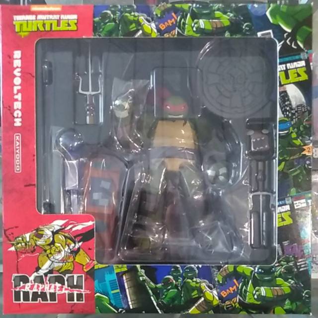 Revoltech Raphael NEW ORI MIB TMNT Raph Nickelodeon