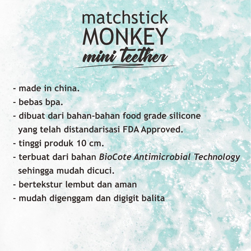Matchstick Monkey Mini Teether