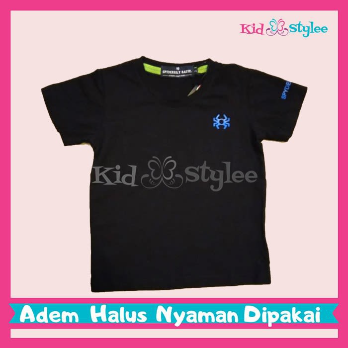 Baju Anak Perempuan Laki-Laki Unisex Import Kaos Pakaian Cowok Cewek Murah Premium Spyderbilt