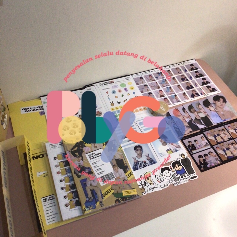 READY STOCK - GGU GGU PACKAGE JUNGWON JAY HEESUNG