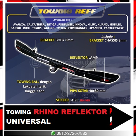 TOWING RHINO REFLEKTOR UNIVERSAL