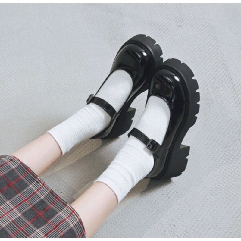 Sepatu Wanita - Mosasi | Sepatu Wanita Momori Fair Look Original Sekolah Kerja Kantor Gaya Trendy Korea Style import Quality