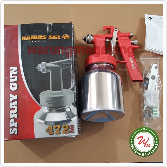 RKY ALAT CAT SPRAY GUN 472 KAIROS SPET CAT TABUNG BAWAH RKY
