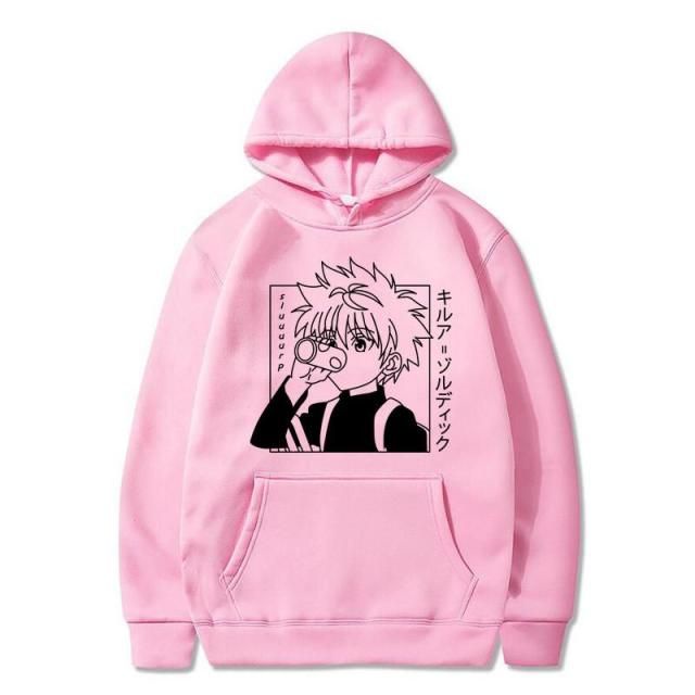 Sweater KILLUA ZOLDYCK HxH Oblong / Hoodie Anime Hunter X Hunter KILLUA ZOLDYCK Jumper