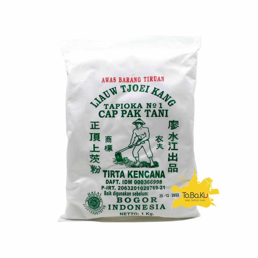 

Tepung Tapioka Cap Tani Tirta Kencana 1kg