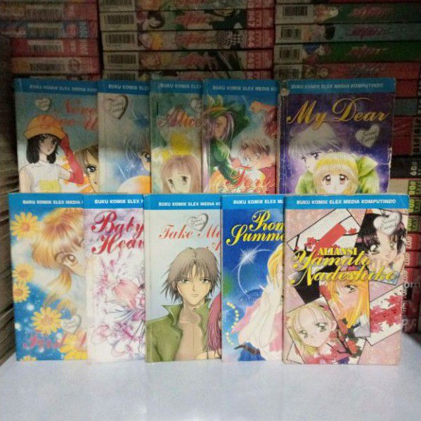 Paket [10 Buku] Komik Elex SERIAL CANTIK ROMANTIS ONE SHOT Original
