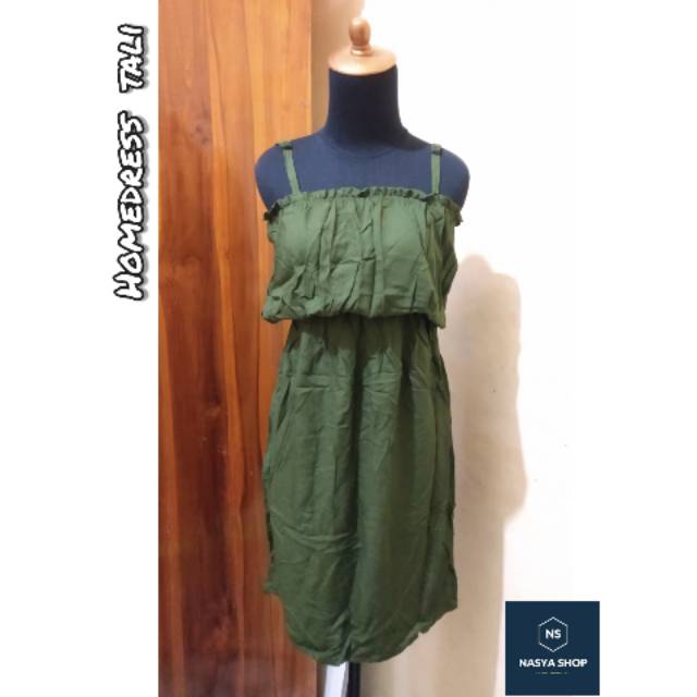 Homedress daster bali polos tali