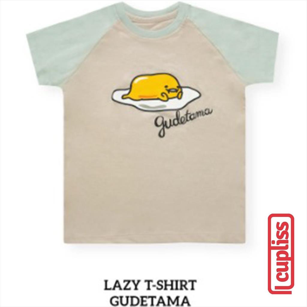 Lazy Little Palmerhaus T-Shirt Gudetama Kaos Anak