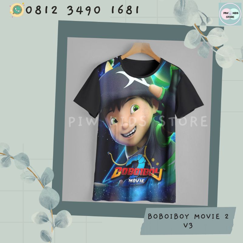 KAOS ANAK LAKI-LAKI BOBOIBOY MOVIE 2 V3