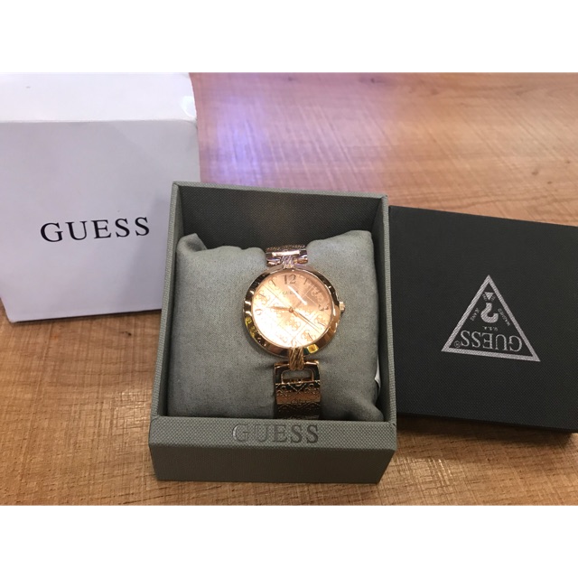 Jam Tangan Guess Rose Gold W1228L3  100% Original Garansi Resmi