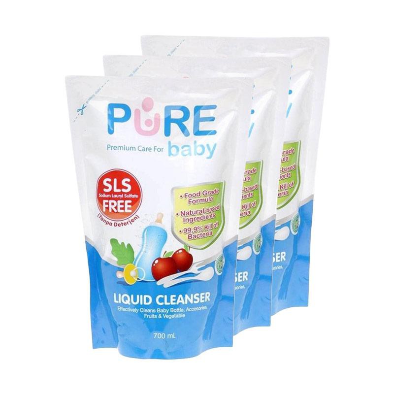 Pure Baby Liquid Cleanser Pump [700 mL]