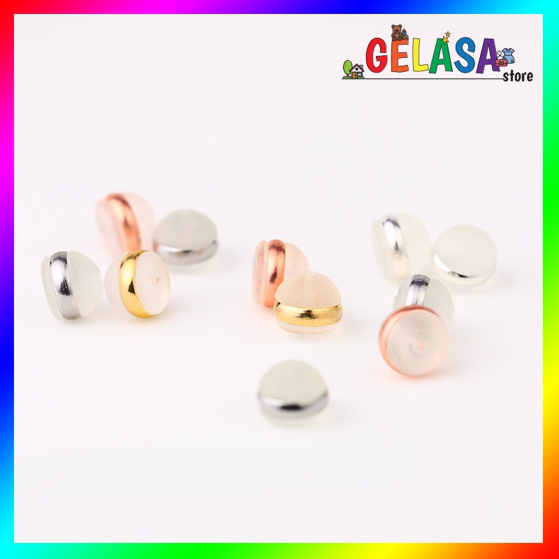 Gelasa Penutup Anting Stopper Earrings Premium Outside (2pc) sepasang